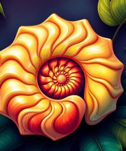 Nautilus Shell Paint Numbers