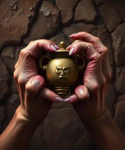 Claws Holding Antique Brass Paint By Numbers