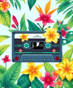 Tropical Flora Paint Numbers