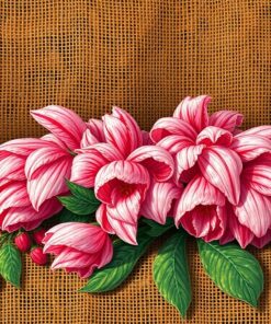 Realistic Burlap Paint Numbers