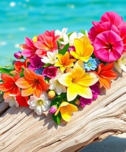 Blooms Wood Paint Numbers