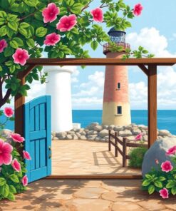 Vintage Entrance Paint Numbers