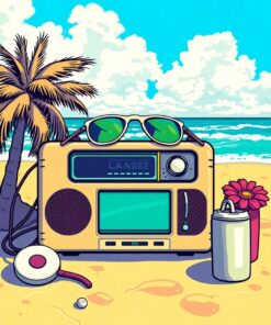 Radio Shades Paint Numbers