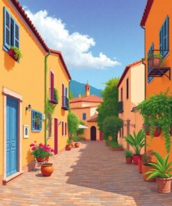 Citrus Oasis Paint Numbers