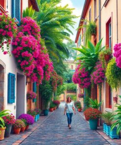 Tropical Bloom Paint Numbers