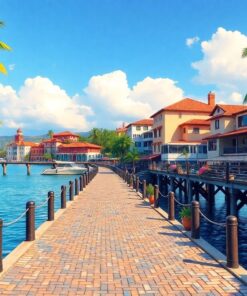 Tropical Pier Paint Numbers