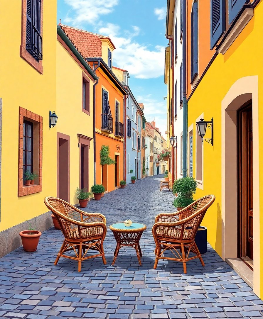 Rattan Chairs Paint Numbers Rattan Chairs Paint Numbers