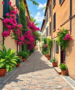 Tropical Blooms Paint Numbers