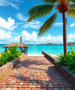 Tropical Waters Paint Numbers