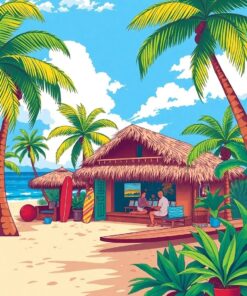 Surf Haven Paint Numbers