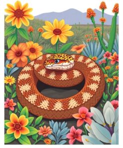 Floral Oasis Paint Numbers