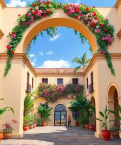 Floral Arch Paint Numbers