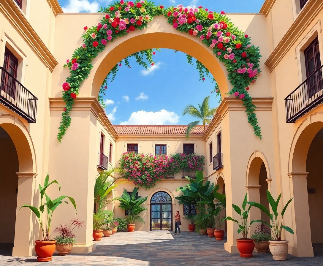 Floral Arch Paint Numbers Floral Arch Paint Numbers