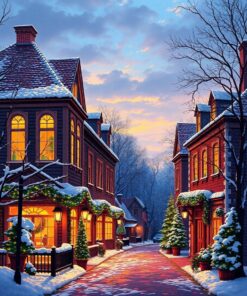 Evening Glow Paint Numbers