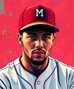 Colson Montgomery Baseballer Paint By Numbers