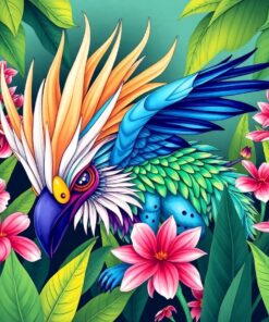 Concealed Strelitzia Beast Paint By Numbers