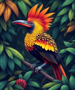 Canopy Hoatzin Paint Numbers