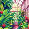 Tropical Foliage Paint Numbers