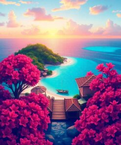 Ocean Retreat Paint Numbers