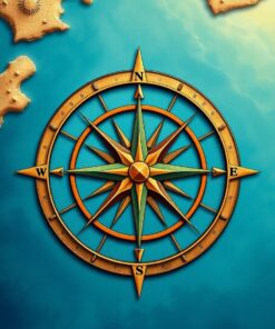 Compass Rose Paint Numbers