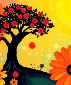 Plumeria Plate Paint Numbers