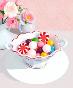 Candy Dish Paint Numbers