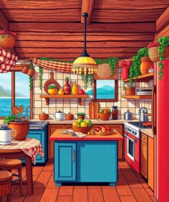 Island Harvest Paint Numbers