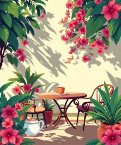 Afternoon Shadows Paint Numbers