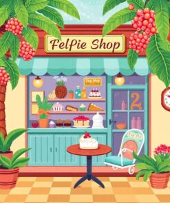 Pie Shop Paint Numbers