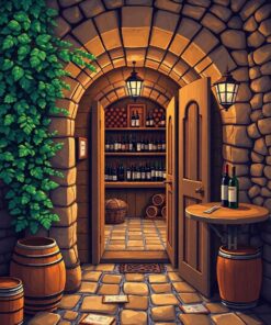 Cellar Door Paint Numbers