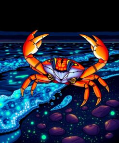 Bioluminescent Surf Paint Numbers