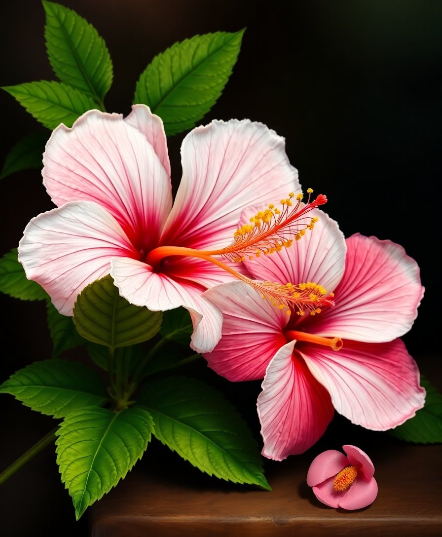 Hibiscus Flower Paint Numbers Hibiscus Flower Paint Numbers