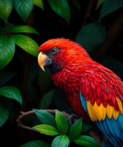 Jungle Bird Paint Numbers