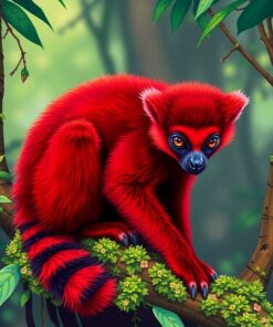 Mossy Perch Paint Numbers