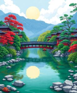 Emerald River Paint Numbers