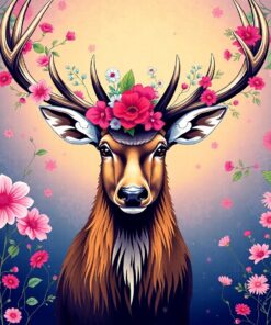 Crowned By Vanilla Blooms Paint By Numbers