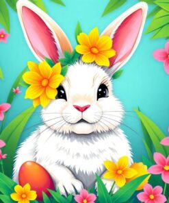 Easter Bunny Paint Numbers