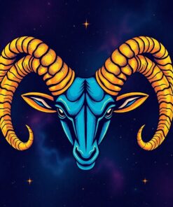 Aries Horns Paint Numbers