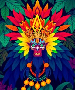 Tropical Spirit Paint Numbers