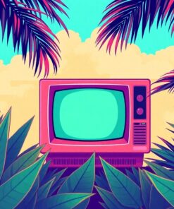 Palm Leaves Paint Numbers