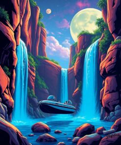 Alien Falls Paint Numbers