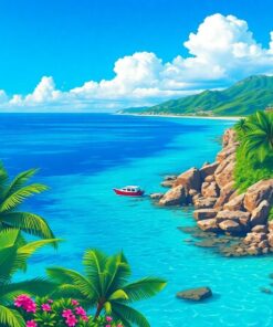 Tropical Coasts Paint Numbers