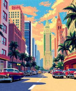 Deco Streets Paint Numbers