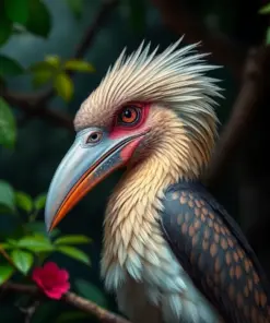 Cryptic Great Potoo Bird Paint By Numbers