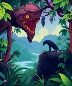 Jungle Lens Paint Numbers