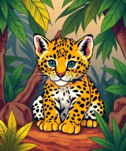 Tropical Camp Paint Numbers