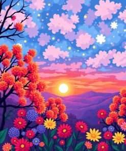 Antenna Dusk Paint Numbers