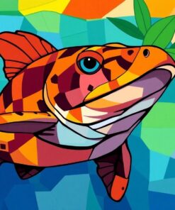 Tropical Loggerhead Paint Numbers