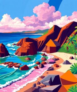 Shores Hawaii Paint Numbers