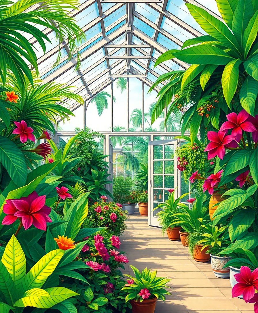 Tropical Blooms Paint Numbers Tropical Blooms Paint Numbers